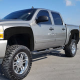 Coolstuffguru Compatible with Chevy Silverado 1500 Pickup Short Bed 5.8' Rugged Texture Pocket Fender Flares