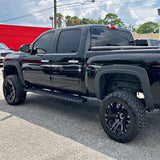 Coolstuffguru Compatible with Chevy Silverado 1500 Fleetside Pickup 69" Short Bed OE Style Black Fender Flares