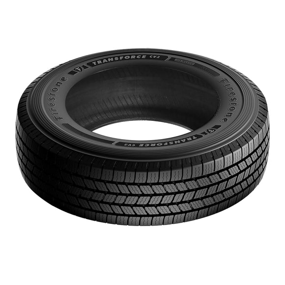1 X New Firestone TRANSFORCE CV2 195/75R16C 107R D Tires