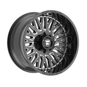 1 X Fittipaldi Offroad FA07 22X12 5X5.50/5X150 110.2 Hub -44 Offset Black Wheel Rim