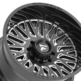 1 X Fittipaldi Offroad FA07 20X12 5X5.50/5X150 110.2 Hub -44 Offset Black Wheel Rim