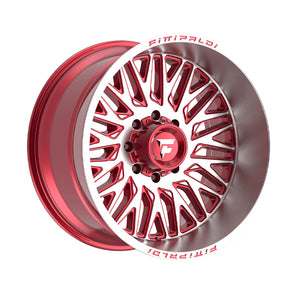 1 X Fittipaldi Offroad FA07 22X12 8X170 125.2 Hub -44 Offset Red Wheel Rim