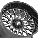 1 X Fittipaldi Offroad FA08 22X12 6X135/6X5.50 106.2 Hub -44 Offset Black Wheel Rim