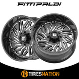 1 X Fittipaldi Offroad FA13 24X12 8X180 124.3 Hub -44 Offset Black Wheel Rim