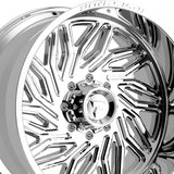 1 X Fittipaldi Offroad FA13 24X12 8X170 125.2 Hub -44 Offset Machined Finished Wheel Rim