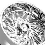 1 X Fittipaldi Offroad FA13 24X12 8X170 125.2 Hub -44 Offset Machined Finished Wheel Rim