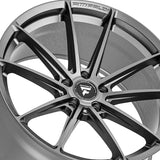 1 X Fittipaldi FS362 20X8.5 5X115 71.5 Hub +15 Offset Grey Wheel Rim