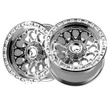 1 X Fittipaldi Offroad FT101 20X9 5X5.50 78.1 Hub +18 Offset Silver Wheel Rim