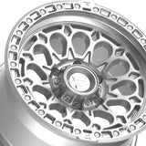 1 X Fittipaldi FT101 17X9 5x150 110.2 Hub -12 Offset Silver Wheel Rim