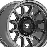 1 X Fittipaldi Offroad FT102 17X8.5 6X5.50 106.2 Hub 0 Offset Silver Wheel Rim