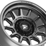 1 X Fittipaldi Offroad FT102 17X8.5 5X5.00 71.5 Hub 0 Offset Silver Wheel Rim