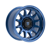 1 X Fittipaldi Offroad FT102 17X8.5 6X5.50 106.2 Hub 0 Offset Blue Wheel Rim