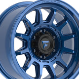 1 X Fittipaldi Offroad FT102 17X8.5 5X5.00 71.5 Hub 0 Offset Blue Wheel Rim