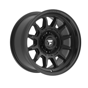 1 X Fittipaldi FT102 17X8.5 5x150 110.2 Hub 0 Offset Black Wheel Rim