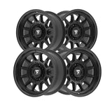 1 X Fittipaldi Offroad FT102 17X8.5 6X5.50 106.2 Hub 0 Offset Black Wheel Rim