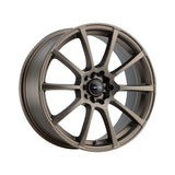 1 X Focal 448BZ F-20 16X7 5X4.50/5X100 72.62 Hub +40 Offset Bronze Wheel Rim