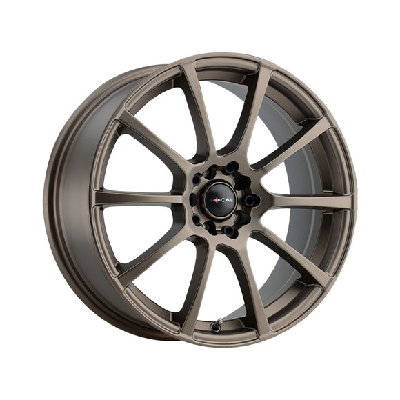 1 X Focal 448BZ F-20 16X7 5X4.25/5X115 72.62 Hub +40 Offset Bronze Wheel Rim
