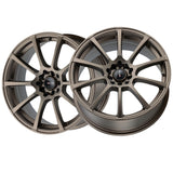 1 X Focal 448BZ F-20 16X7 4X100/4X4.50 72.62 Hub +40 Offset Bronze Wheel Rim