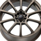 1 X Focal 448BZ F-20 16X7 5X4.25/5X115 72.62 Hub +40 Offset Bronze Wheel Rim