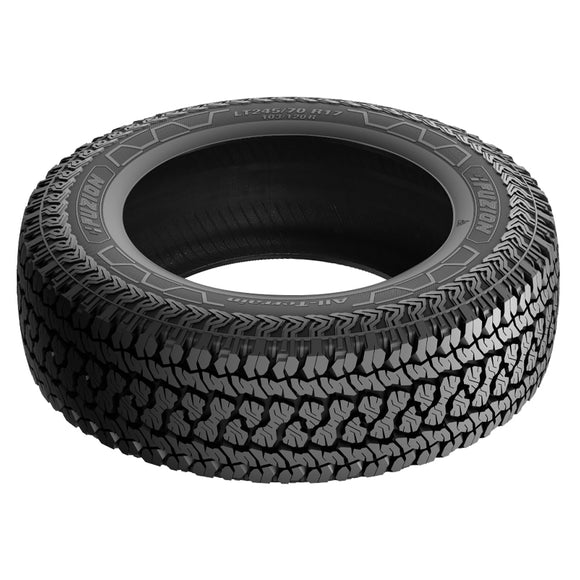 1 X New FUZION AT LT275/65R20 126S All Season Performance Tires