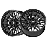 1 X Gear Off Road 770BM 20X10 6X135/6X5.50 106.2 Hub -19 Offset Black Wheel Rim