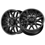 1 X Gear Off Road 771B 17X9 6X135/6X5.50 108 Hub +00 Offset Black Wheel Rim