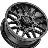 1 X Gear Off Road 771B 17X9 6X135/6X5.50 108 Hub +00 Offset Black Wheel Rim