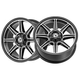 1 X Gear Off Road 773MB 18X9 6X135/6X5.50 106.2 Hub +18 Offset Black Wheel Rim
