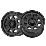 1 X Gear Off Road 774SB 16X8 8X6.50 125.2 Hub +00 Offset Black Wheel Rim