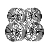 1 X Gear Off Road 777C 20X10 6X135 106.2 Hub -19 Offset Chrome Plated Wheel Rim