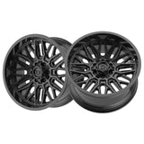 1 X Gear Off Road 775B 20X10 6X135/6X5.50 106.2 Hub -19 Offset Black Wheel Rim