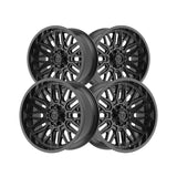 1 X Gear Off Road 775B 20X10 6X135/6X5.50 106.2 Hub -19 Offset Black Wheel Rim