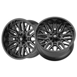 1 X Gear Off Road 775BM 20X10 5X5.00/5X5.50 78.1 Hub -19 Offset Black Wheel Rim