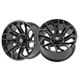 1 X Gear Off Road 776BM 20X9 6X135/6X5.50 106.2 Hub +18 Offset Black Wheel Rim