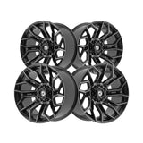 1 X Gear Off Road 776BM 20X10 6X135/6X5.50 106.2 Hub -19 Offset Black Wheel Rim