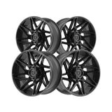 1 X Gear Off Road 777B 20X10 8X170 125.2 Hub -19 Offset Gloss Black Wheel Rim