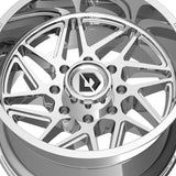 1 X Gear Off Road 761C Ratio 22X12 6X135/6X5.50 106.2 Hub -44 Offset Chrome Wheel Rim