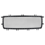 Coolstuffguru Compatible with GMC Sierra 1500 Pickup Black Rivet Studs S/S Style Upper Mesh Grille Insert