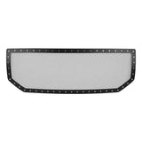 Coolstuffguru Compatible with GMC Sierra 1500 Pickup Black Textured Rivet Upper Mesh Grille Insert