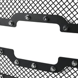 Coolstuffguru Compatible with Chevy Silverado Avalanche Rivet Style Mesh Black Upper Main Grille Inserts 2PC