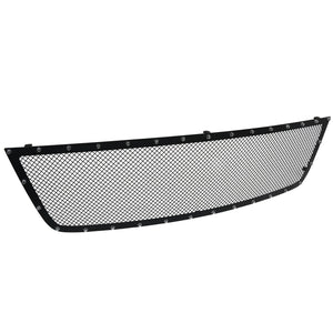 Coolstuffguru Compatible with Chevy Silverado 1500HD 2500HD 3500 Pickup Upper Rivet Mesh Grille Insert Black