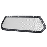 Coolstuffguru Compatible with Toyota Tacoma Black Textured Rivet Style Front Upper Wire Mesh Grille Insert