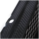 Coolstuffguru Compatible with Honda Accord Ex Dx Lx 2 Door Carbon Fiber Mesh Front Grill Grille