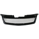 Coolstuffguru Compatible with Nissan Altima Matte Black Mesh Style Bolt-On Front Bumper Hood Grille