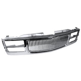 Coolstuffguru Compatible with Chevy GMC C10 C/K Chrome Vertical Grille 1 Pc