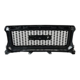 Coolstuffguru Compatible with GMC Canyon Pickup Polished Black ABS Front Bumper Hood Grill Grille Replacement