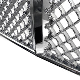 Coolstuffguru Compatible with Dodge Charger Rt Sxt Srt8 Chrome Mesh Front Grill Grille