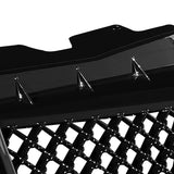 Coolstuffguru Compatible with Cadillac 03-07 Cts/ Cts V Shiny Black Mesh Hood Grill Grille