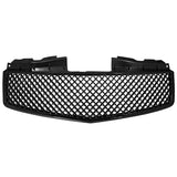 Coolstuffguru Compatible with Cadillac 03-07 Cts/ Cts V Shiny Black Mesh Hood Grill Grille