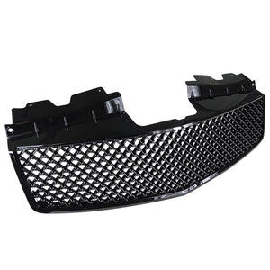 Coolstuffguru Compatible with Cadillac 03-07 Cts/ Cts V Shiny Black Mesh Hood Grill Grille